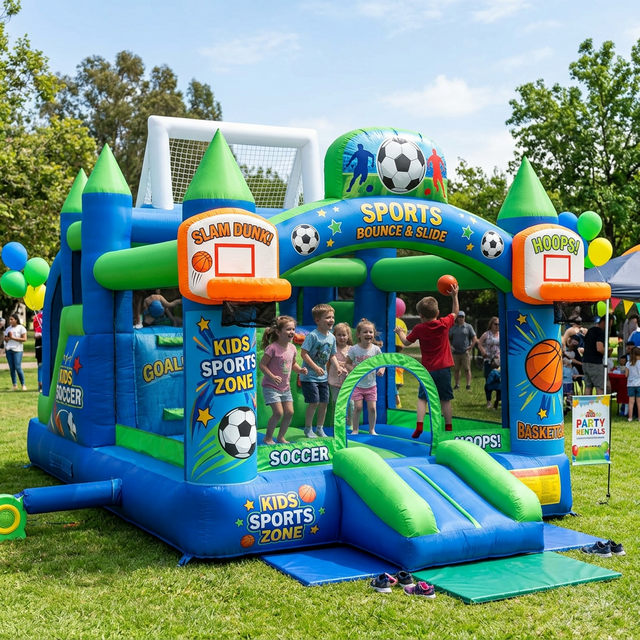 Sports Zone Bouncy Castle